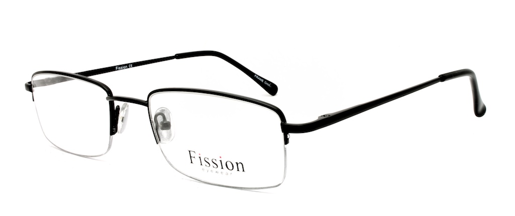 Unisex Eyeglasses Fission 009 Black 39 00